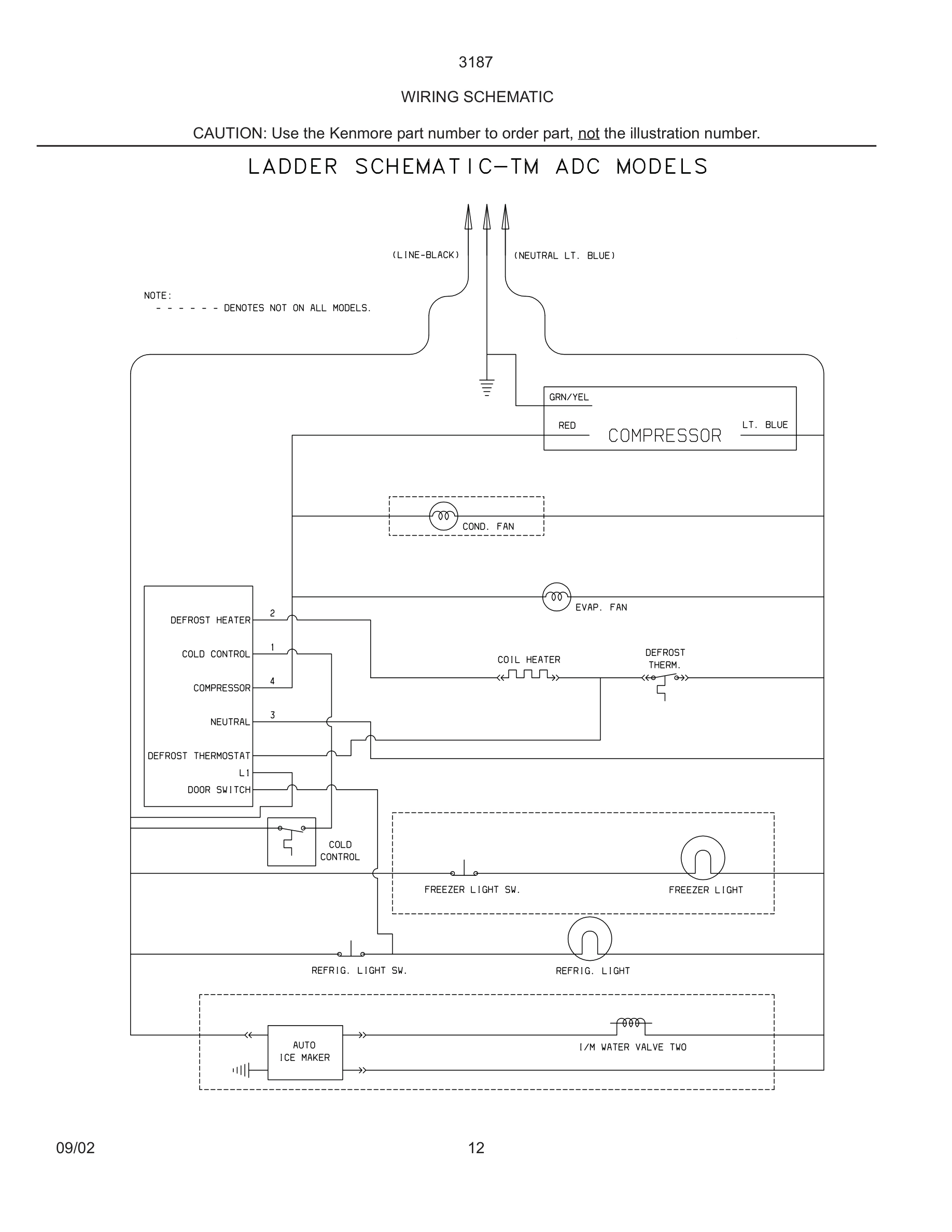 12 - WIRING SCHEMATIC
