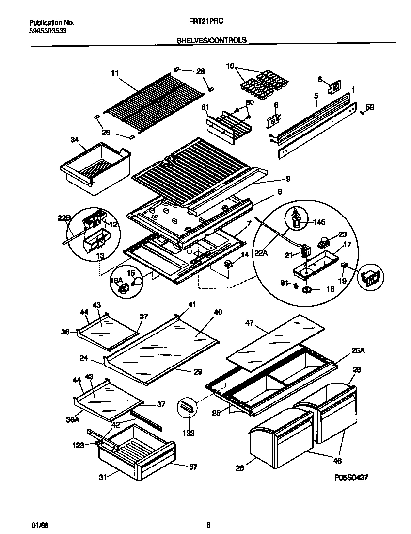 04 - SHELVES/CONTROLS