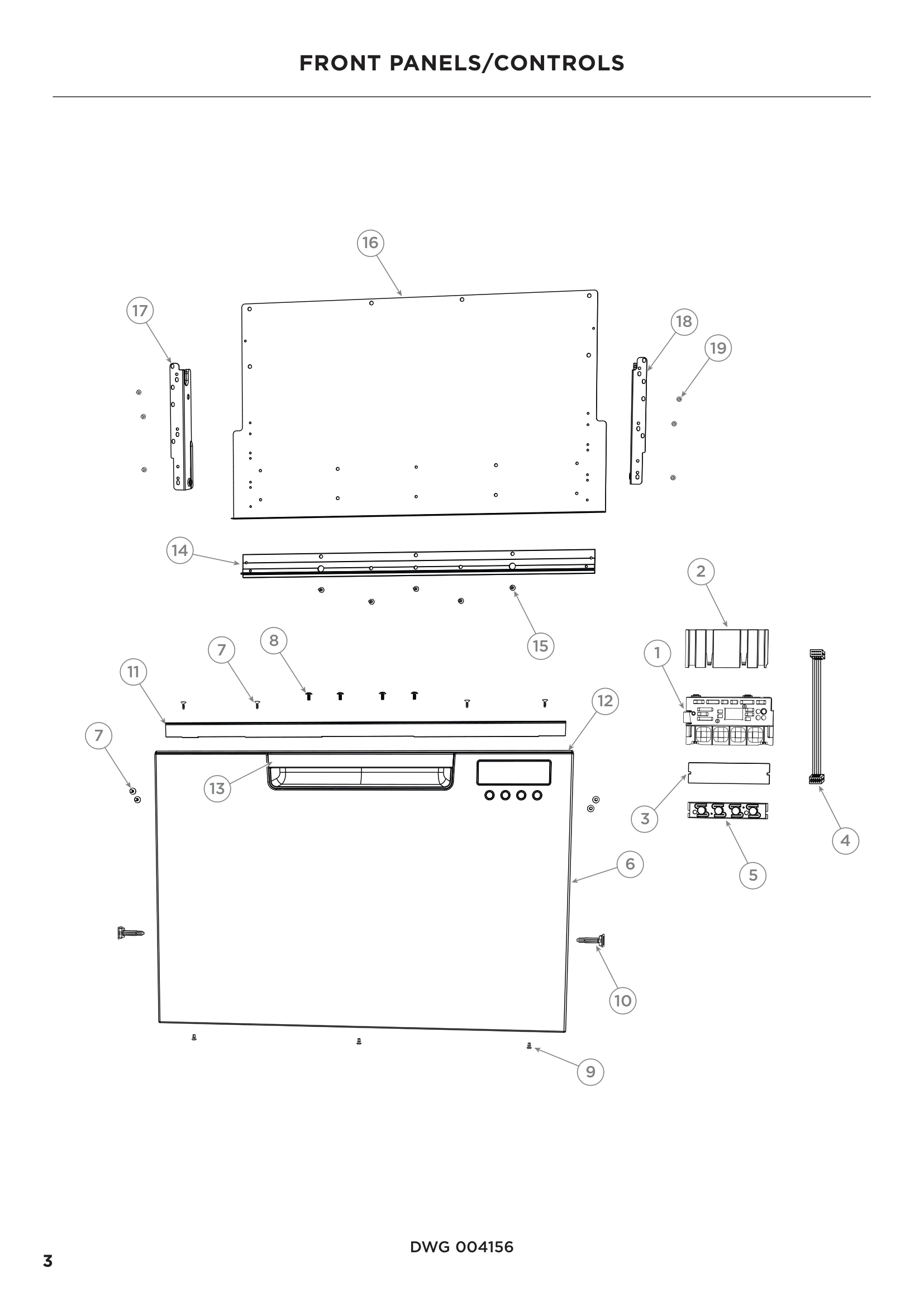 FRONT PANELS/CONTROLS