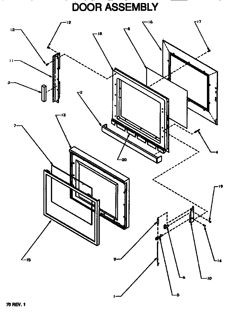 02 - DOOR ASSY