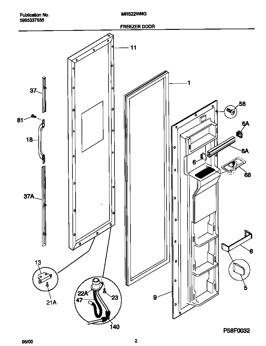 02 - FREEZER DOOR
