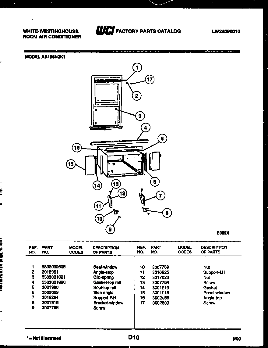 06 - CABINET AND INSTALLATION PARTS