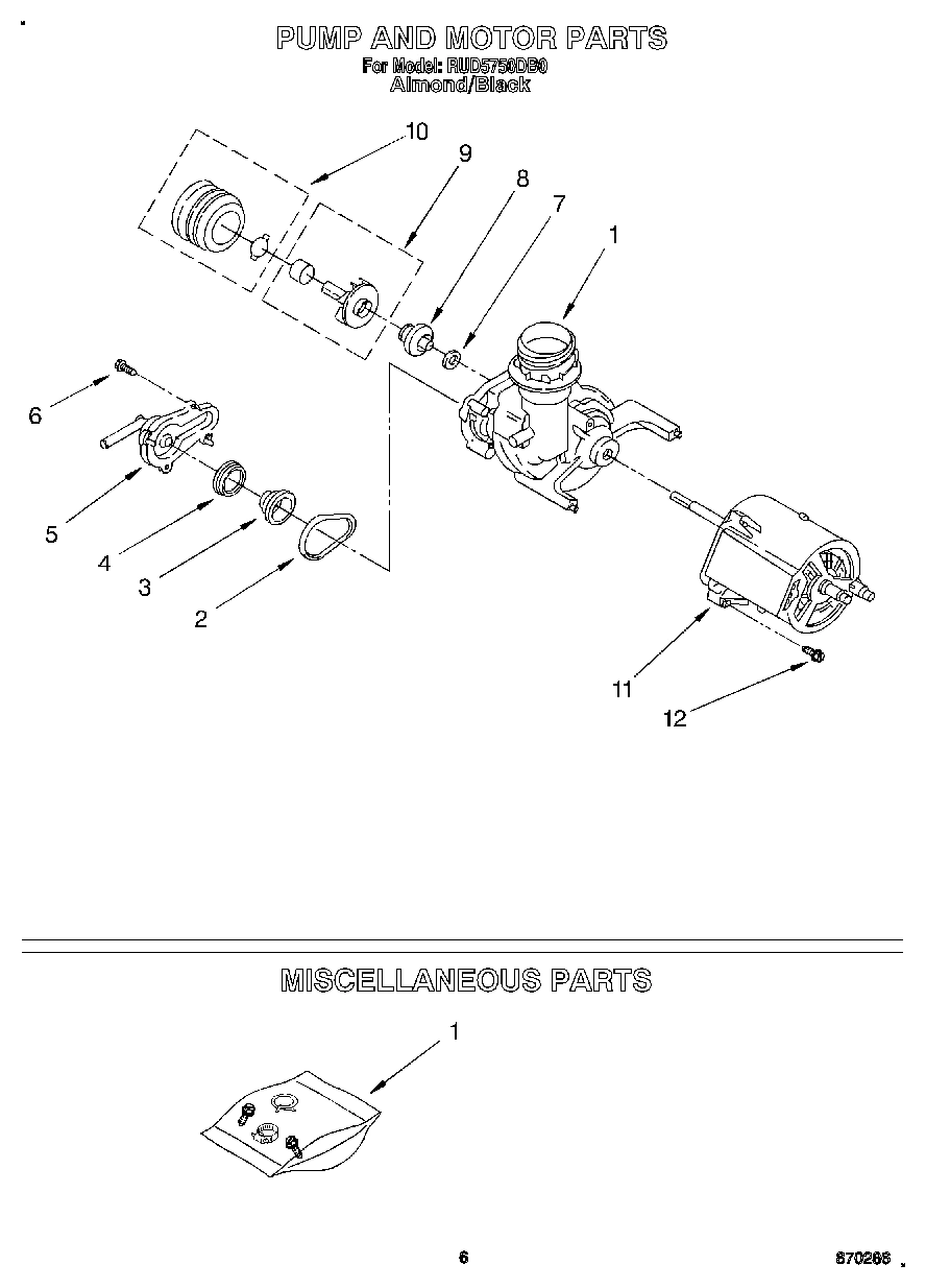 05 - PUMP AND MOTOR, MISCELLANEOUS