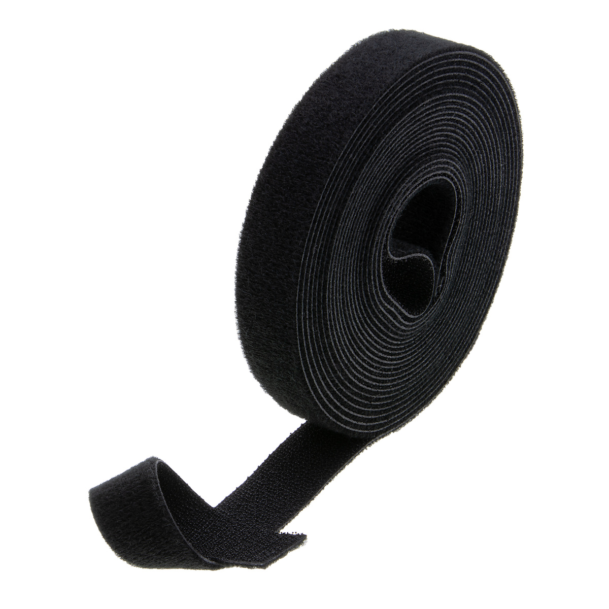 15 Foot by 0.75 Inch Black Roll of Hook-and-Loop Mounting - NSI Industries