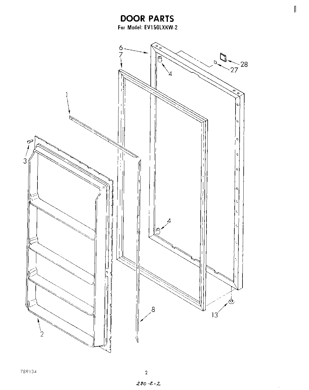 02 - DOOR , LIT/OPTIONAL
