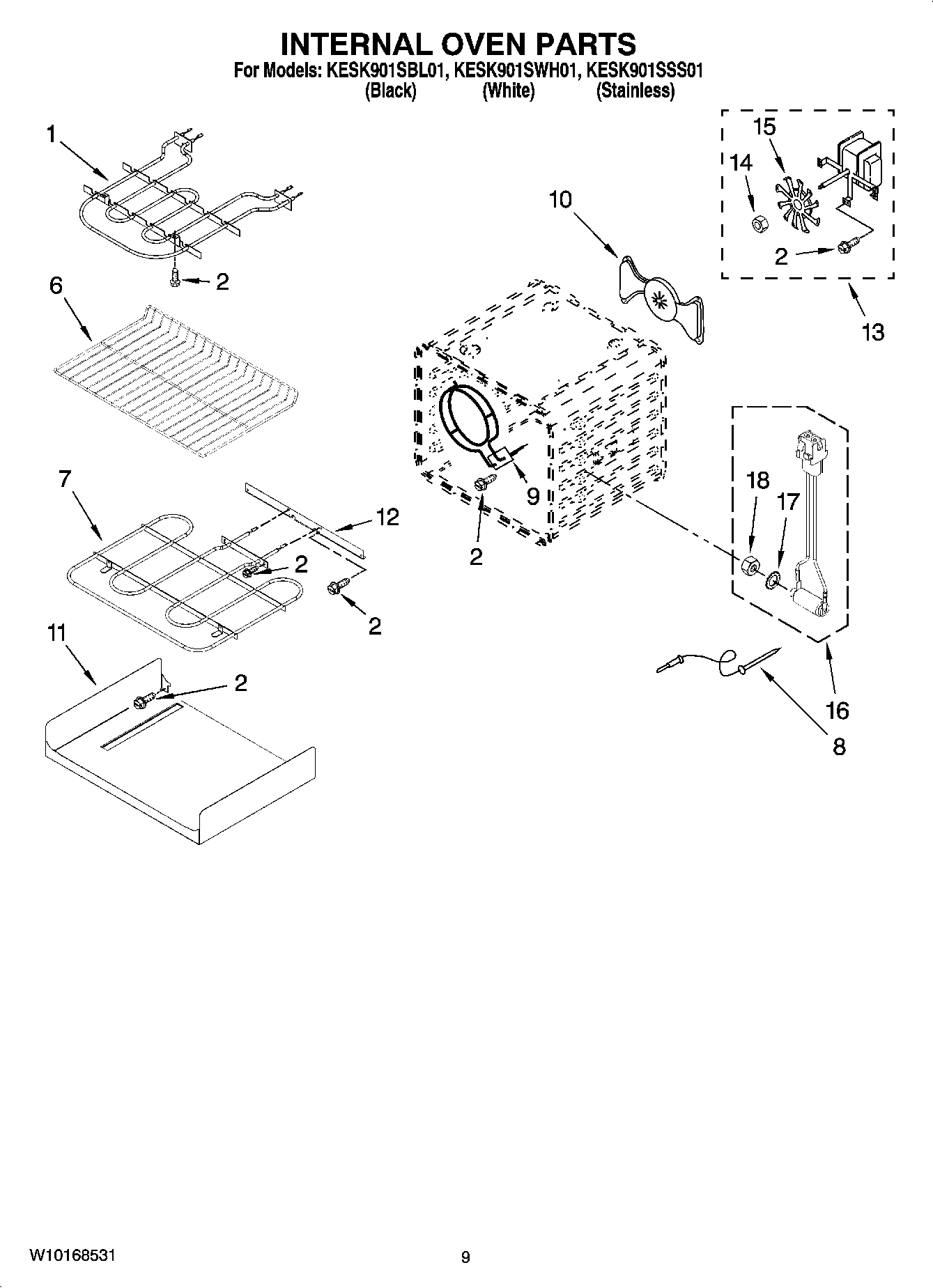 06 - INTERNAL OVEN PARTS