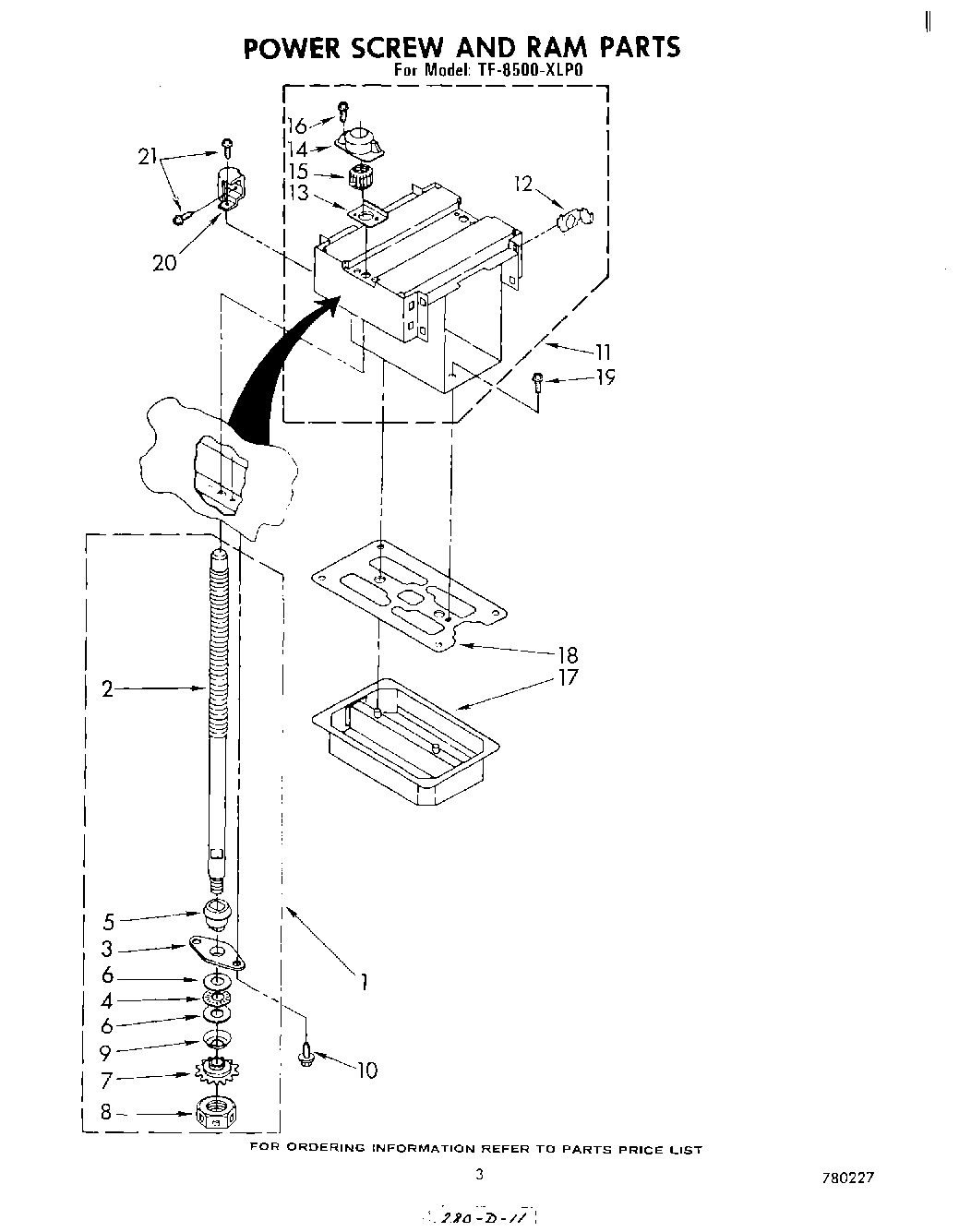 03 - POWER SCREW AND RAM