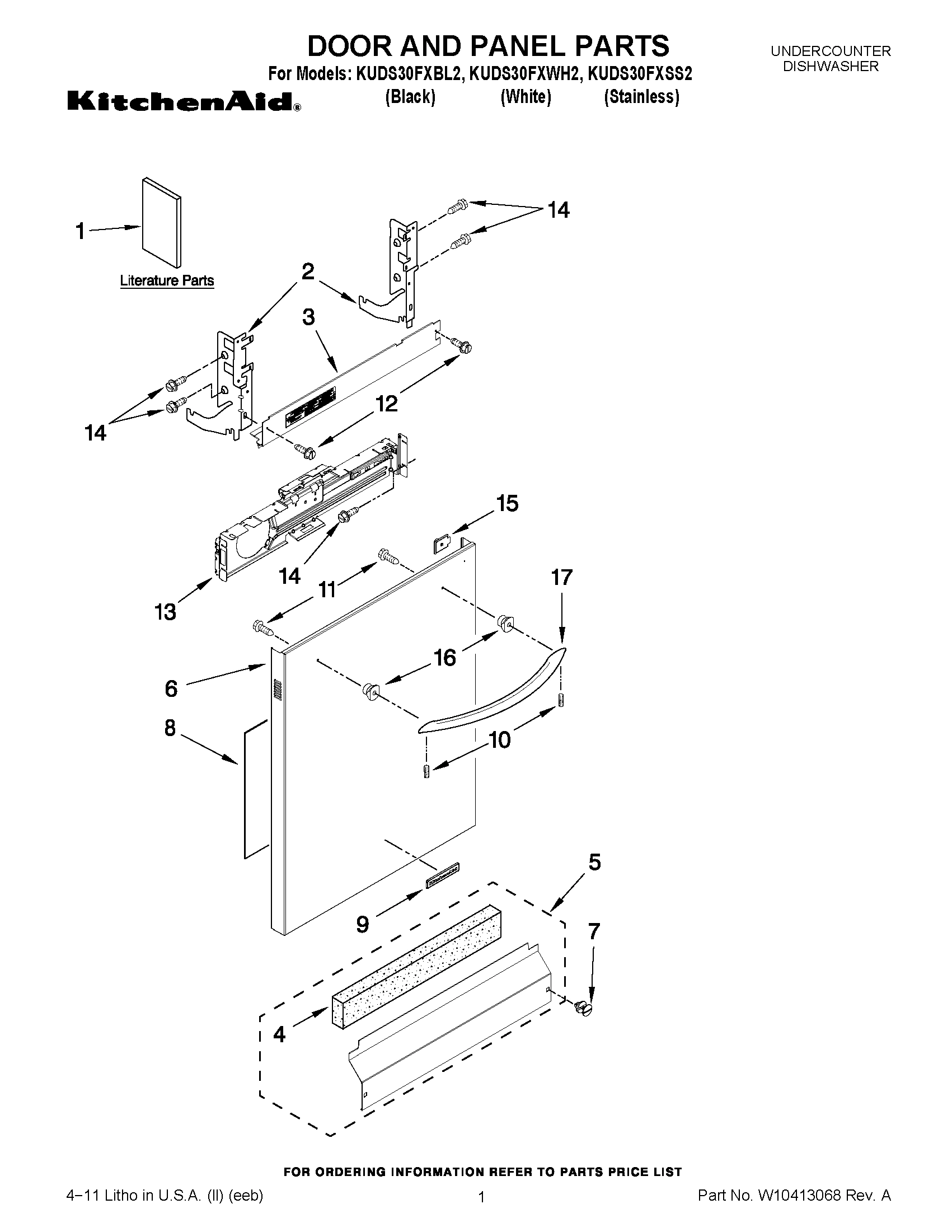 01 - DOOR AND PANEL PARTS