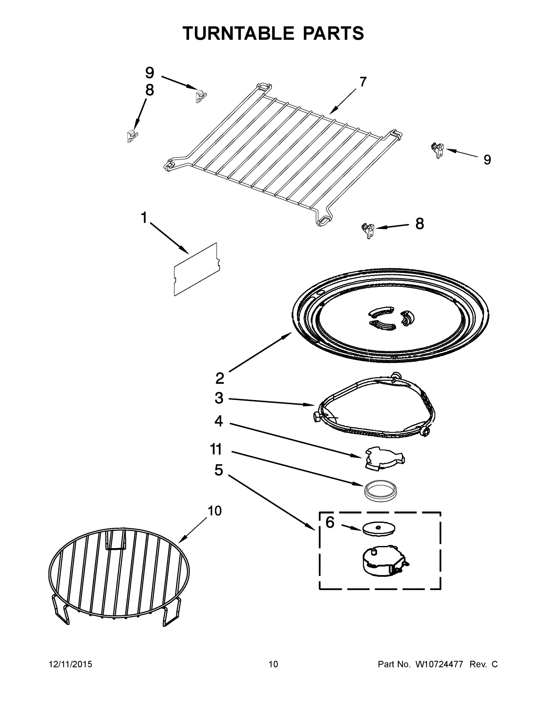 06 - TURNTABLE PARTS