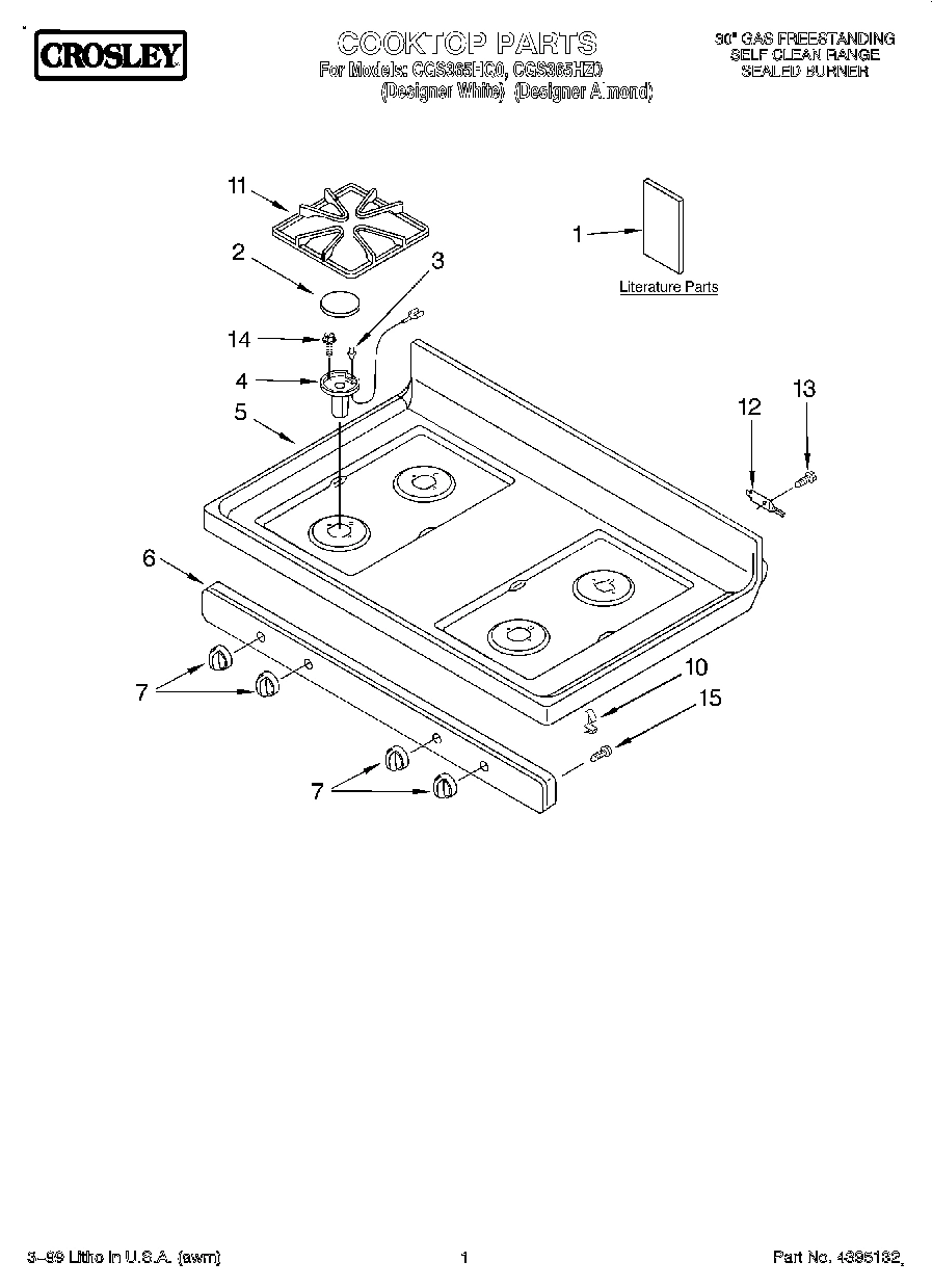 01 - COOKTOP, LITERATURE