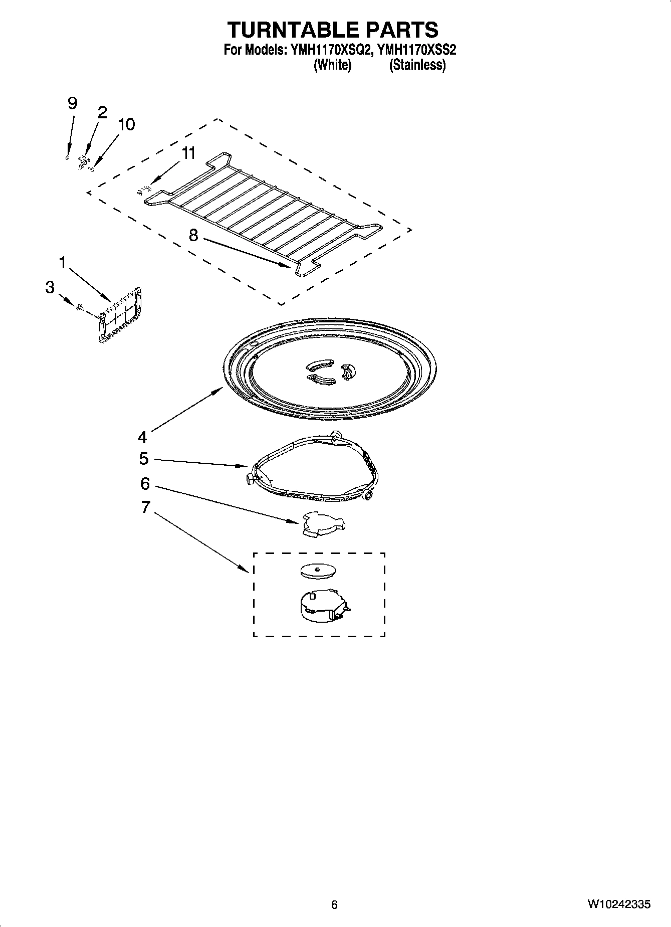 05 - TURNTABLE PARTS