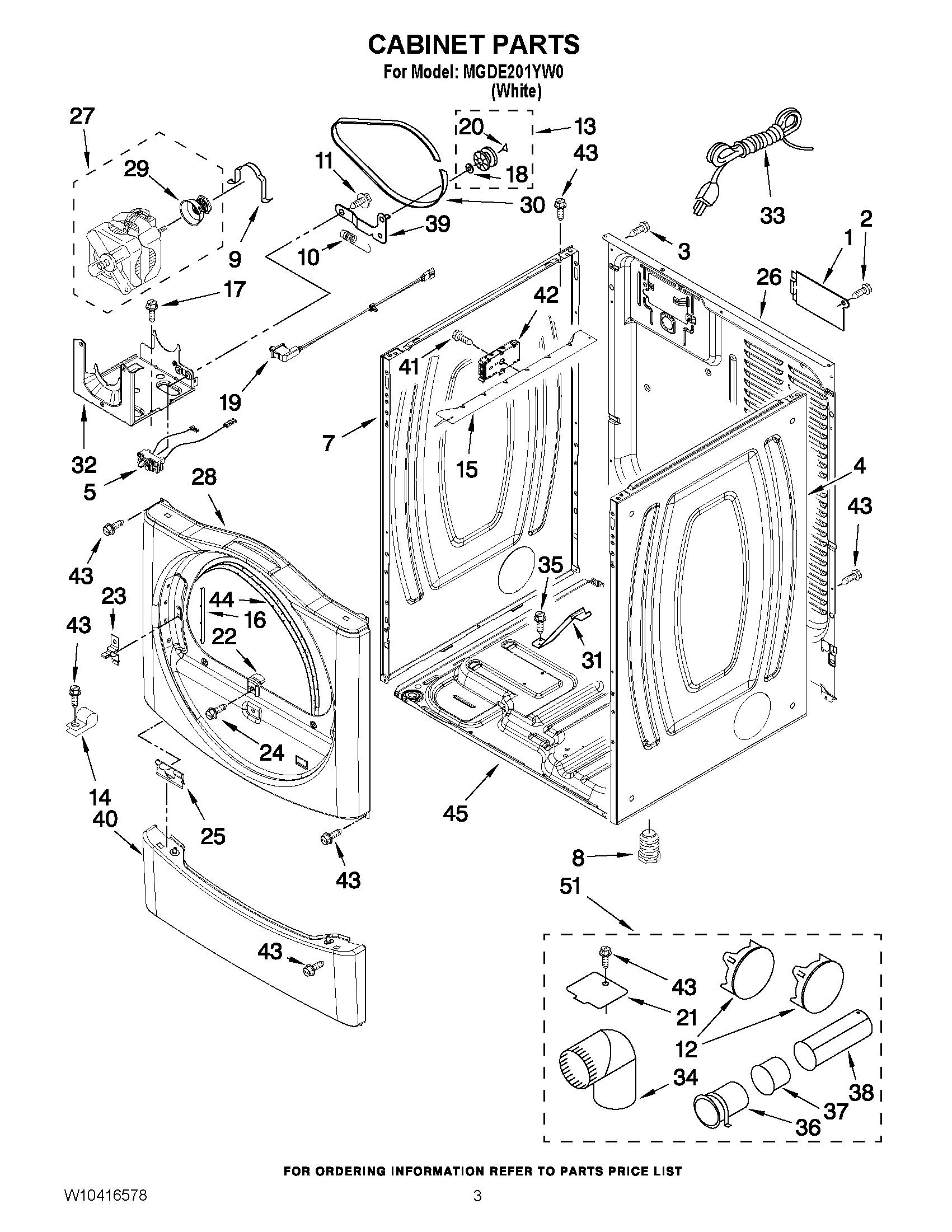 02 - CABINET PARTS