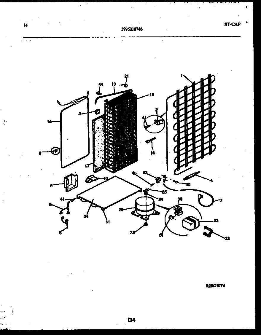 08 - SYSTEM AND AUTOMATIC DEFROST PARTS