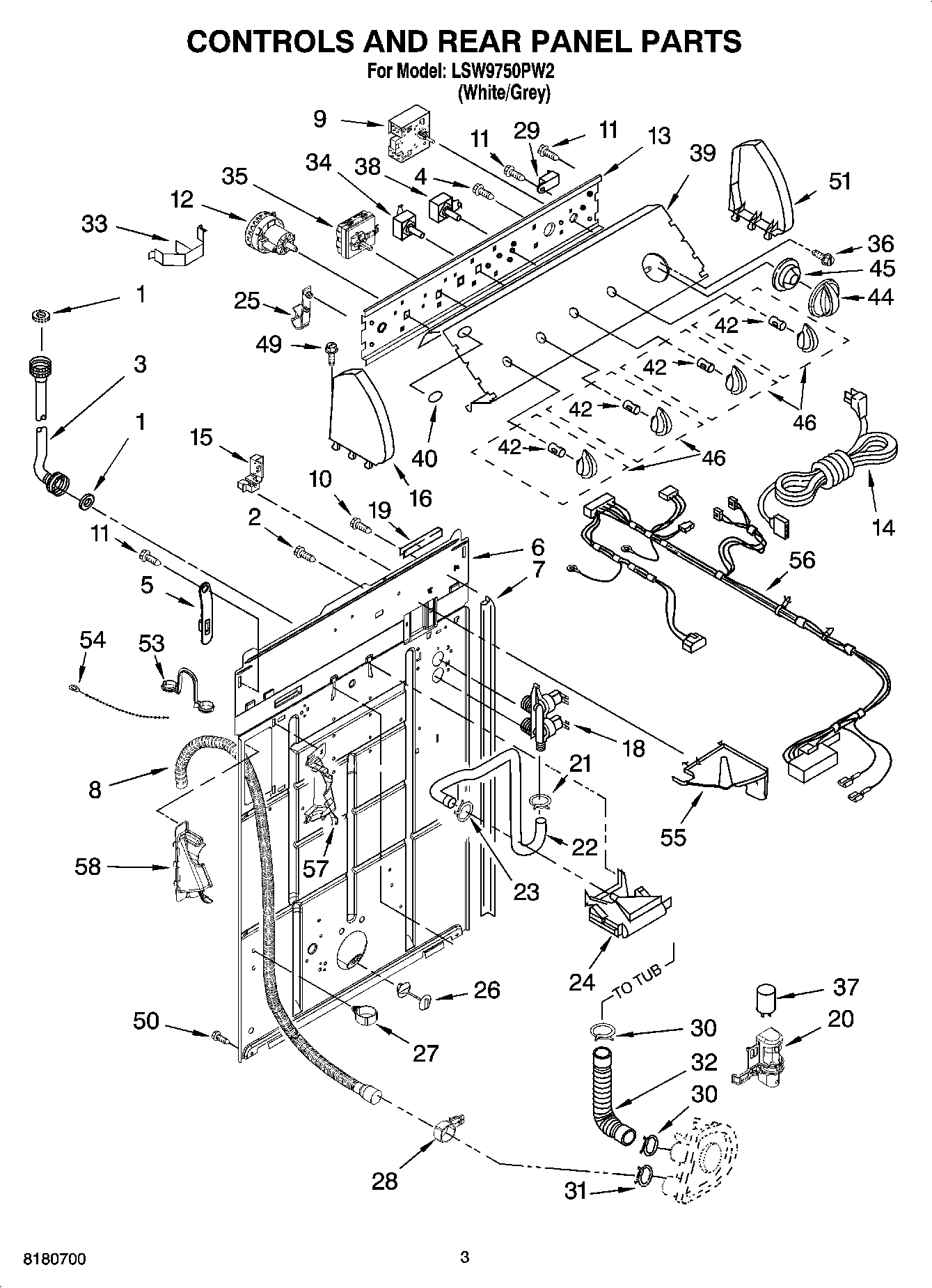 02 - CONTROLS AND REAR PANEL PARTS
