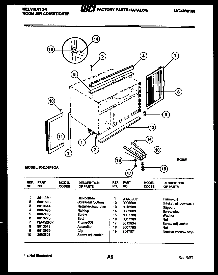 06 - CABINET AND INSTALLATION PARTS