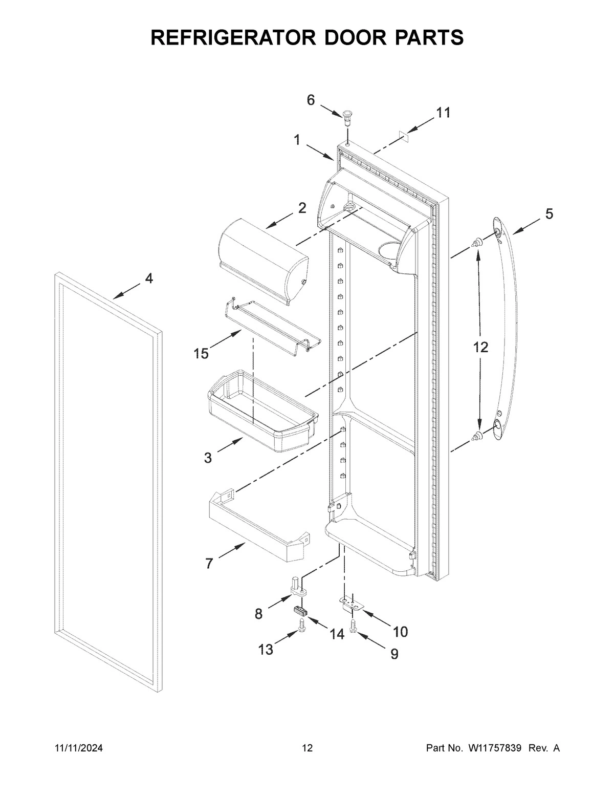 07 - REFRIGERATOR DOOR PARTS