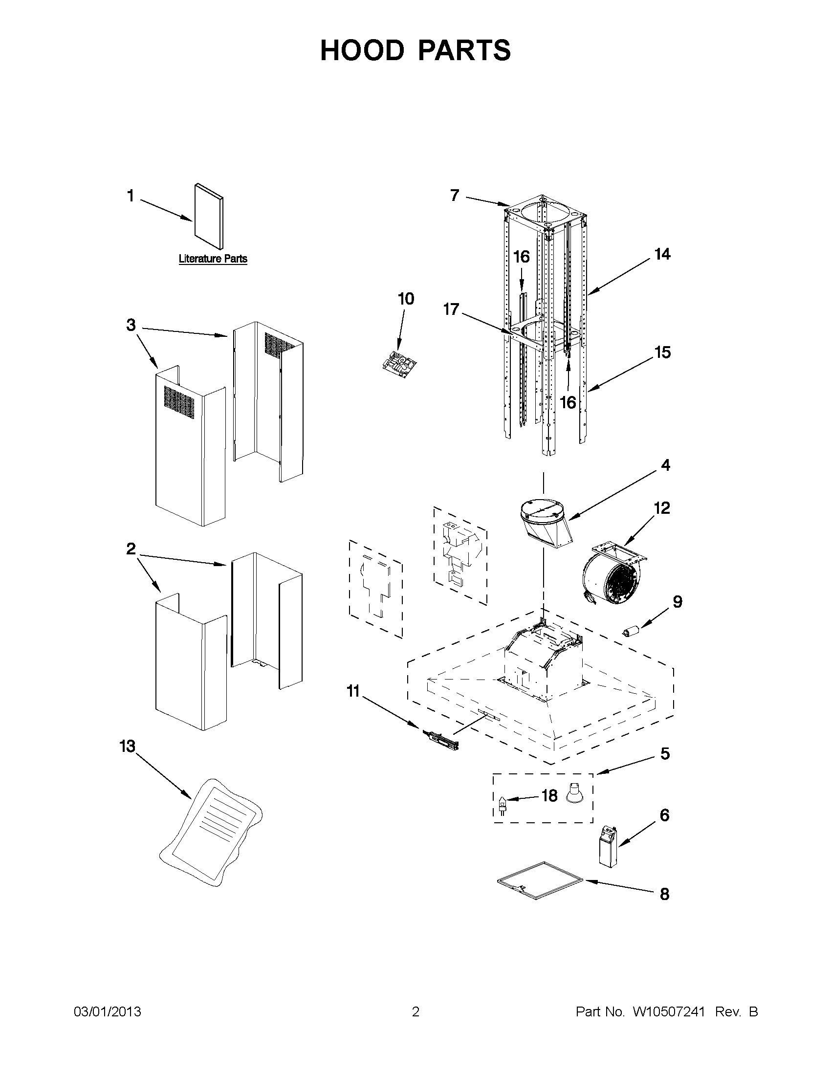 01 - HOOD PARTS