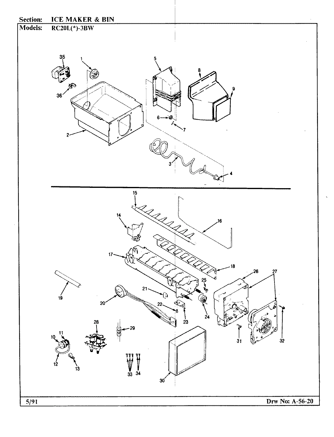 06 - ICE MAKER & BIN