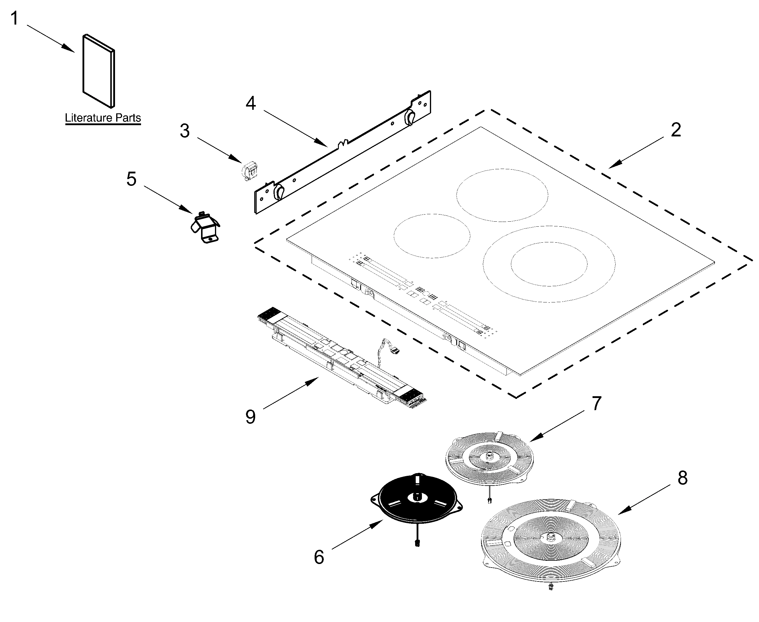 COOKTOP PARTS