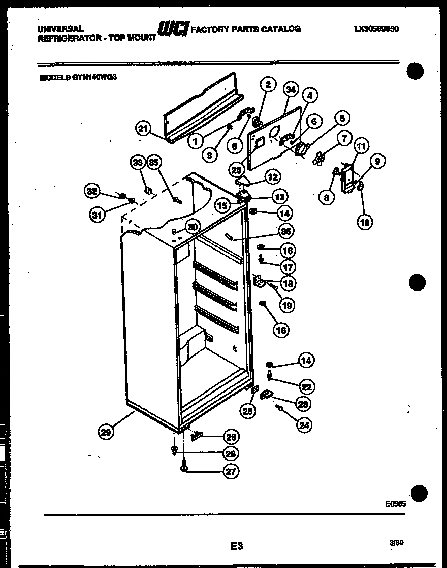 03 - CABINET PARTS