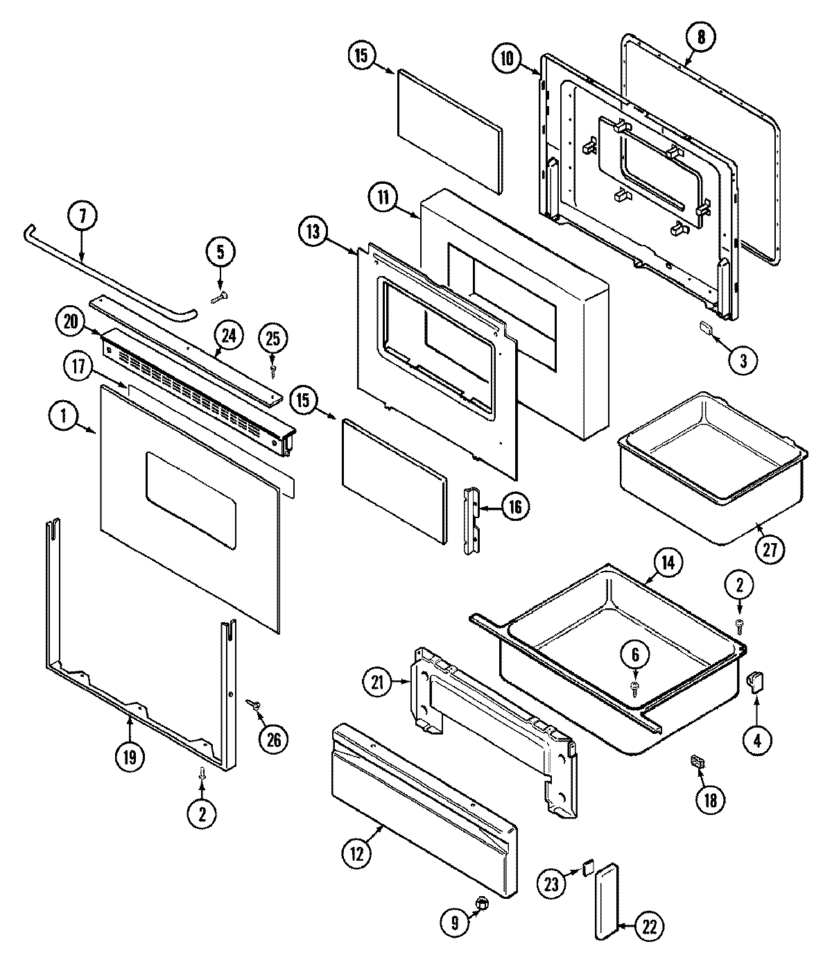 02 - DOOR/DRAWER (SER. PRE. 12)