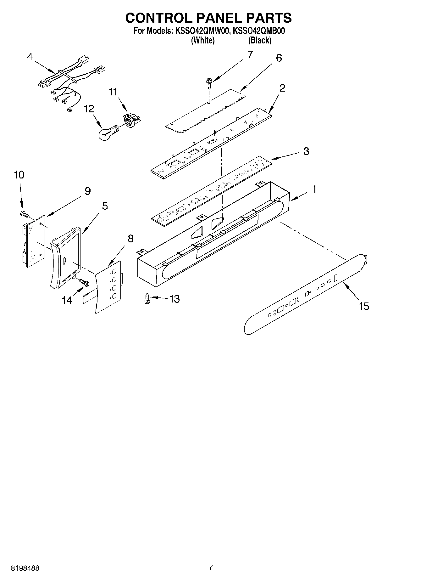 05 - CONTROL PANEL PARTS