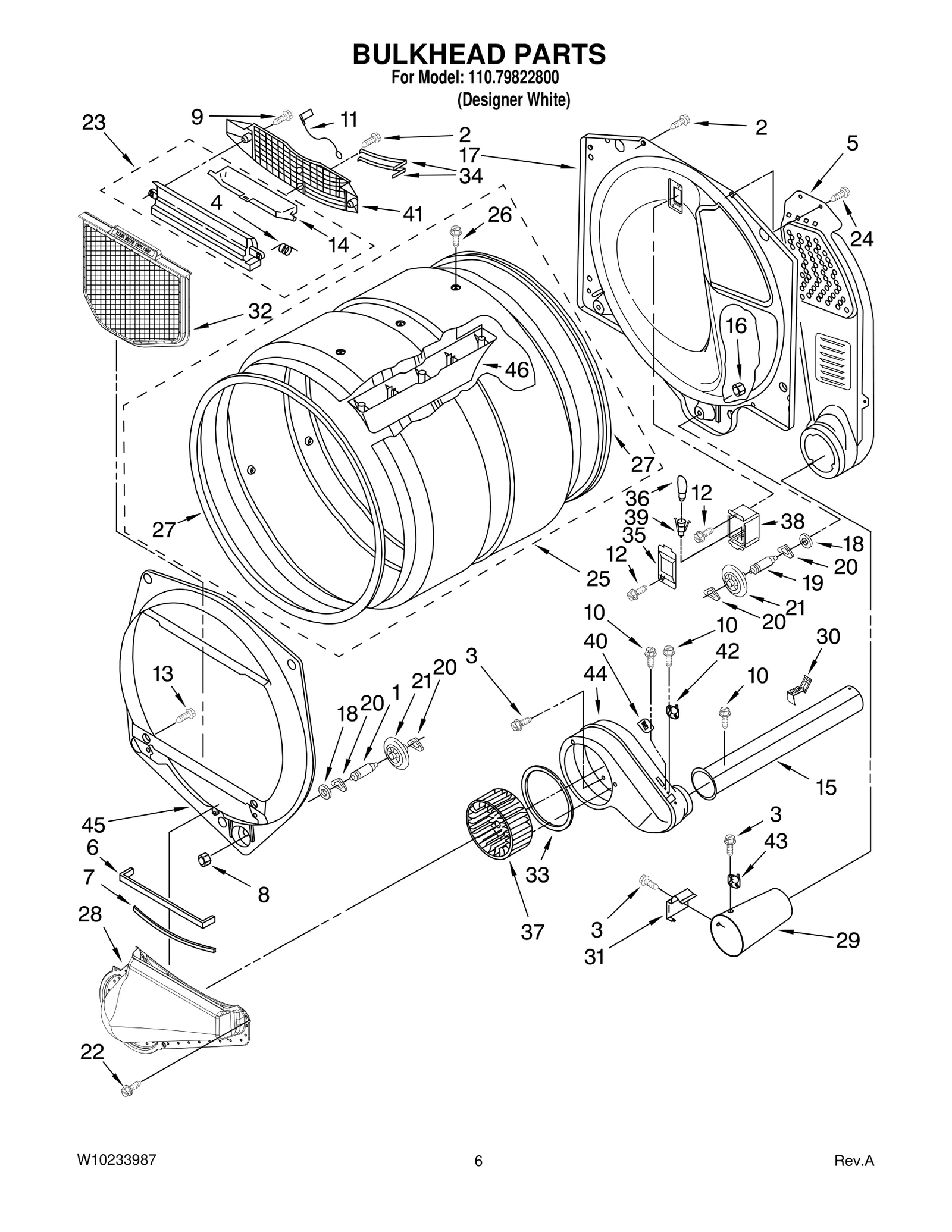 BULKHEAD PARTS