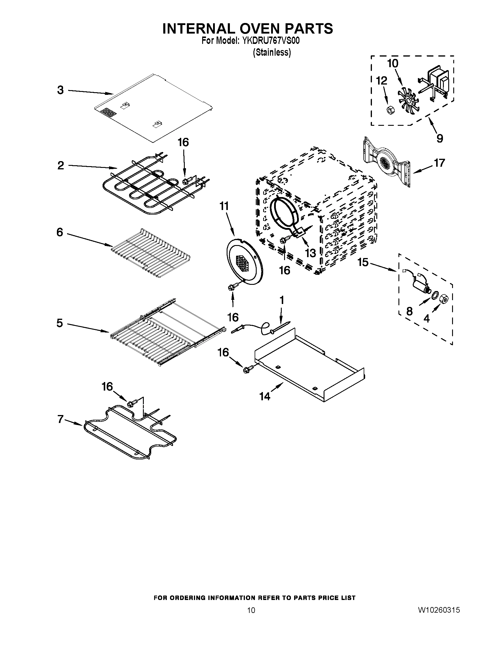 07 - INTERNAL OVEN PARTS