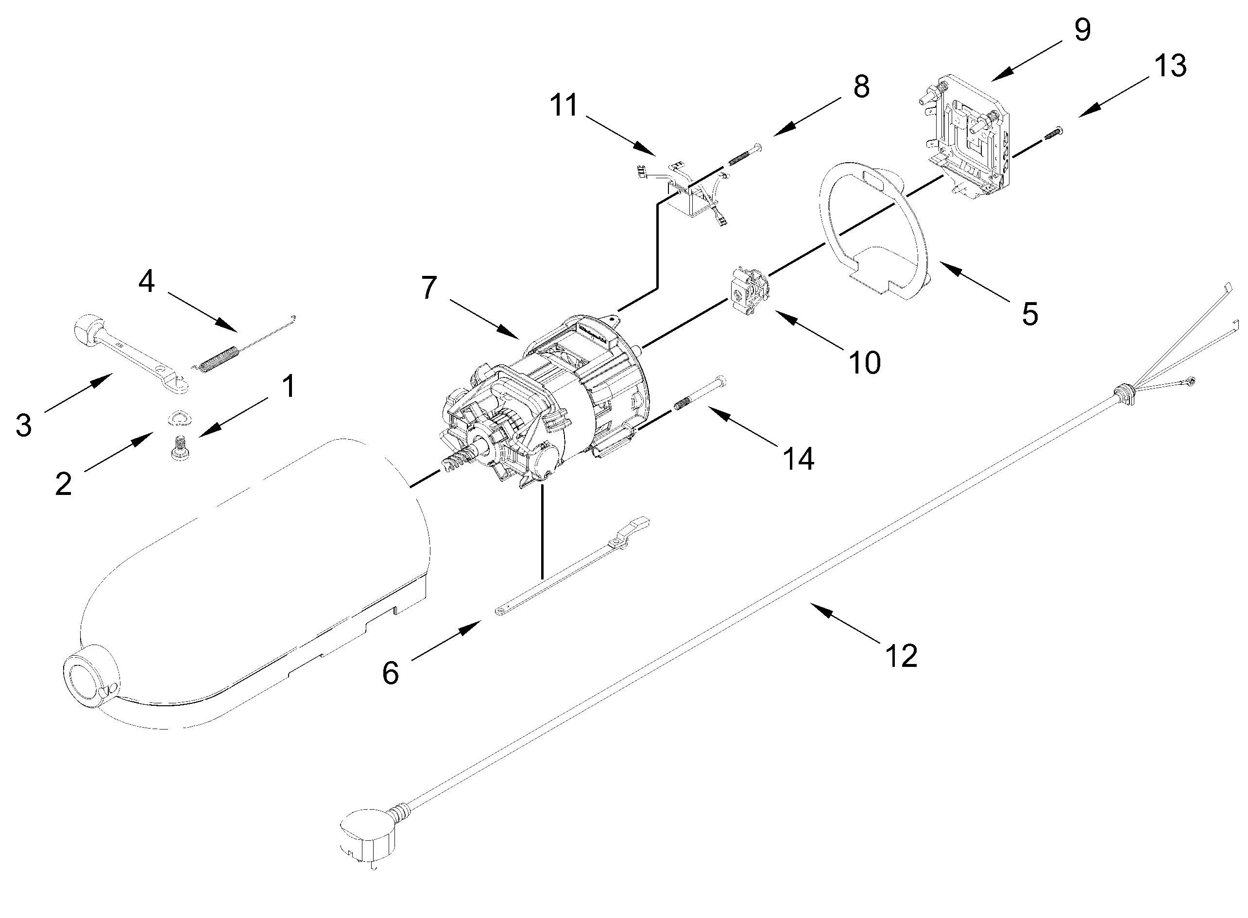 MOTOR AND CONTROL UNIT PARTS
