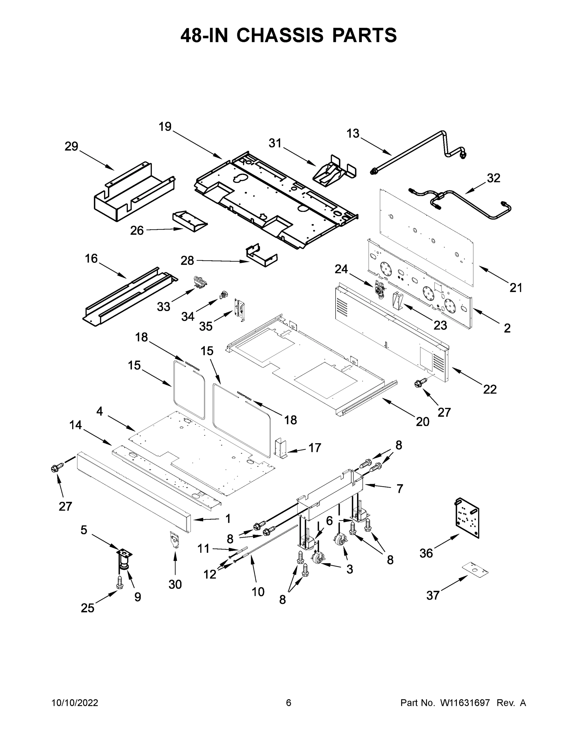 04 - 48-IN CHASSIS PARTS