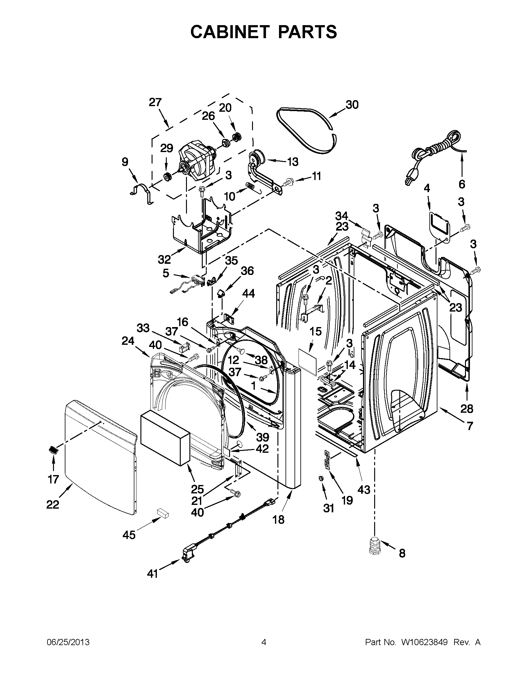 02 - CABINET PARTS