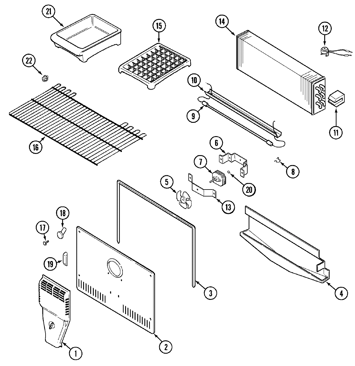 03 - FREEZER COMPARTMENT
