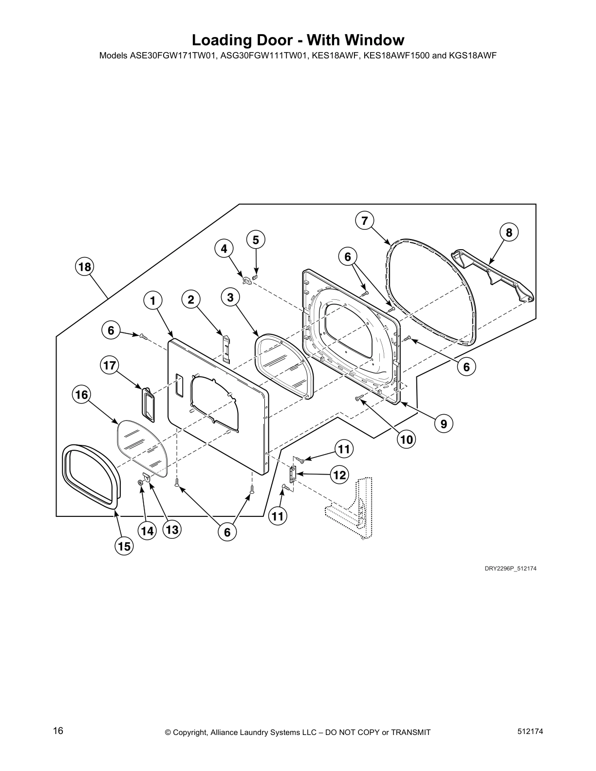 Loading Door - With Window