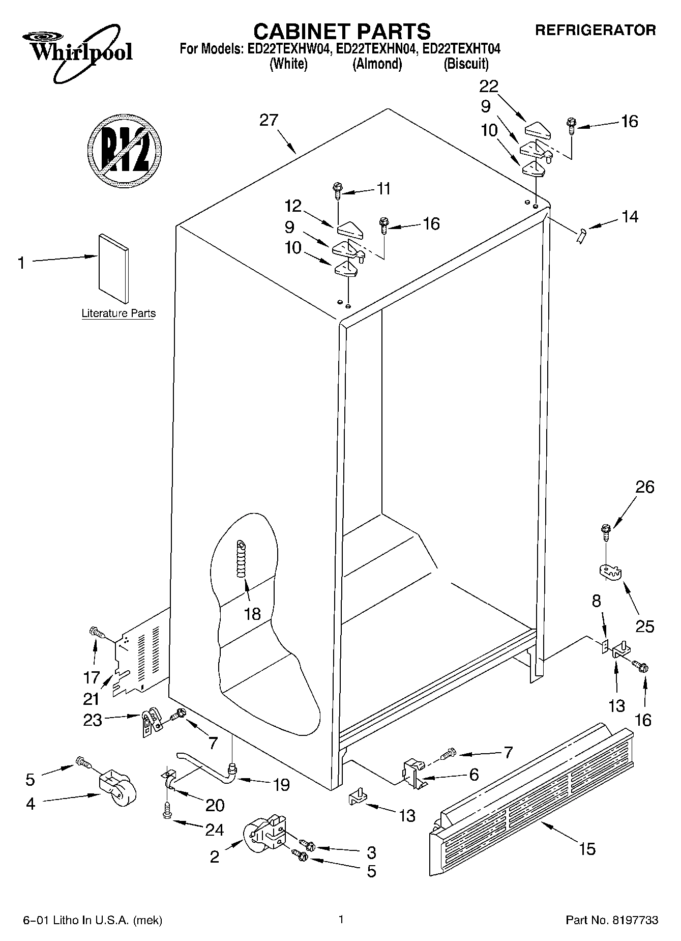01 - CABINET, LITERATURE