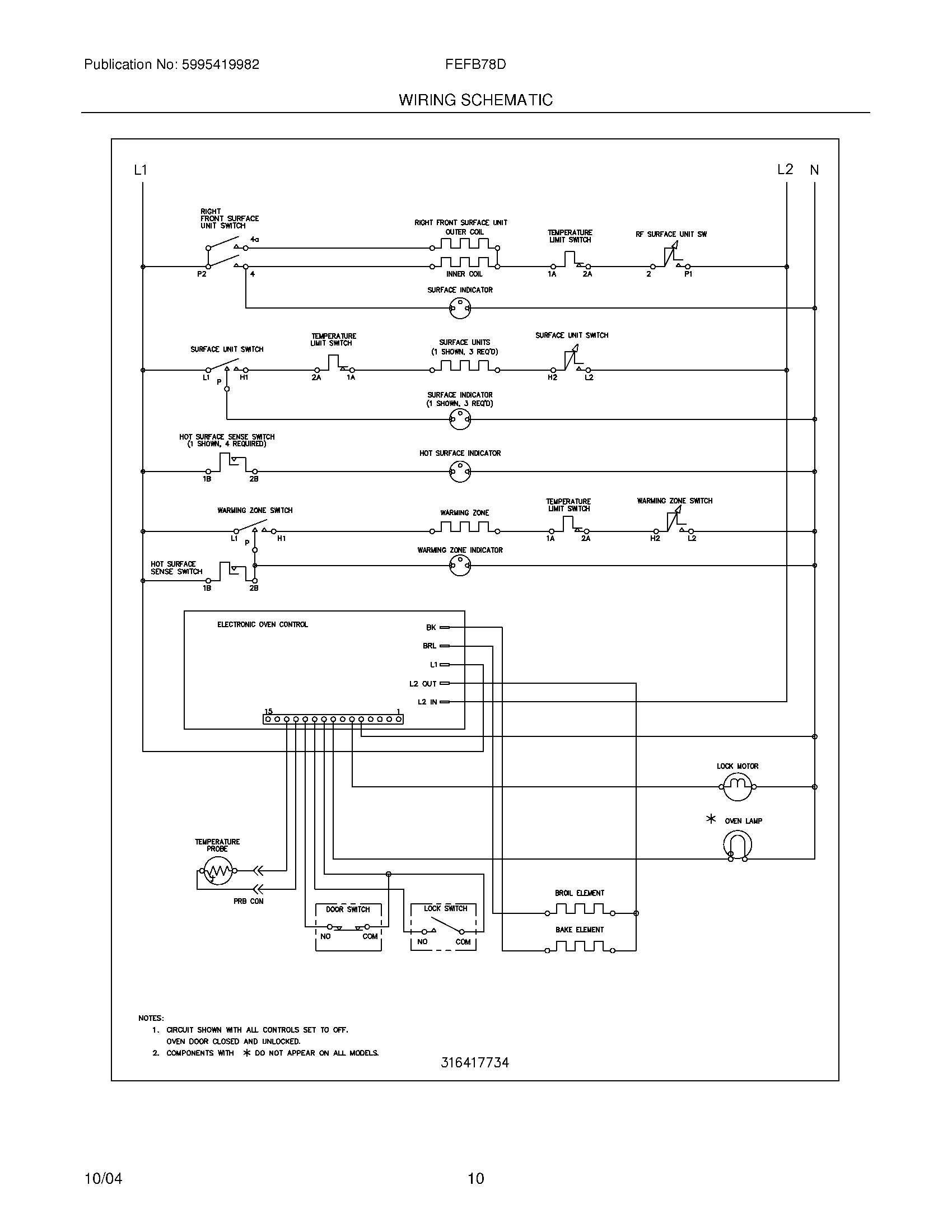 10 - WIRING SCHEMATIC