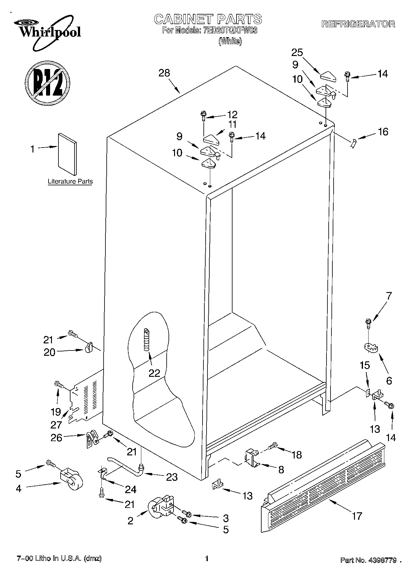 01 - CABINET, LITERATURE
