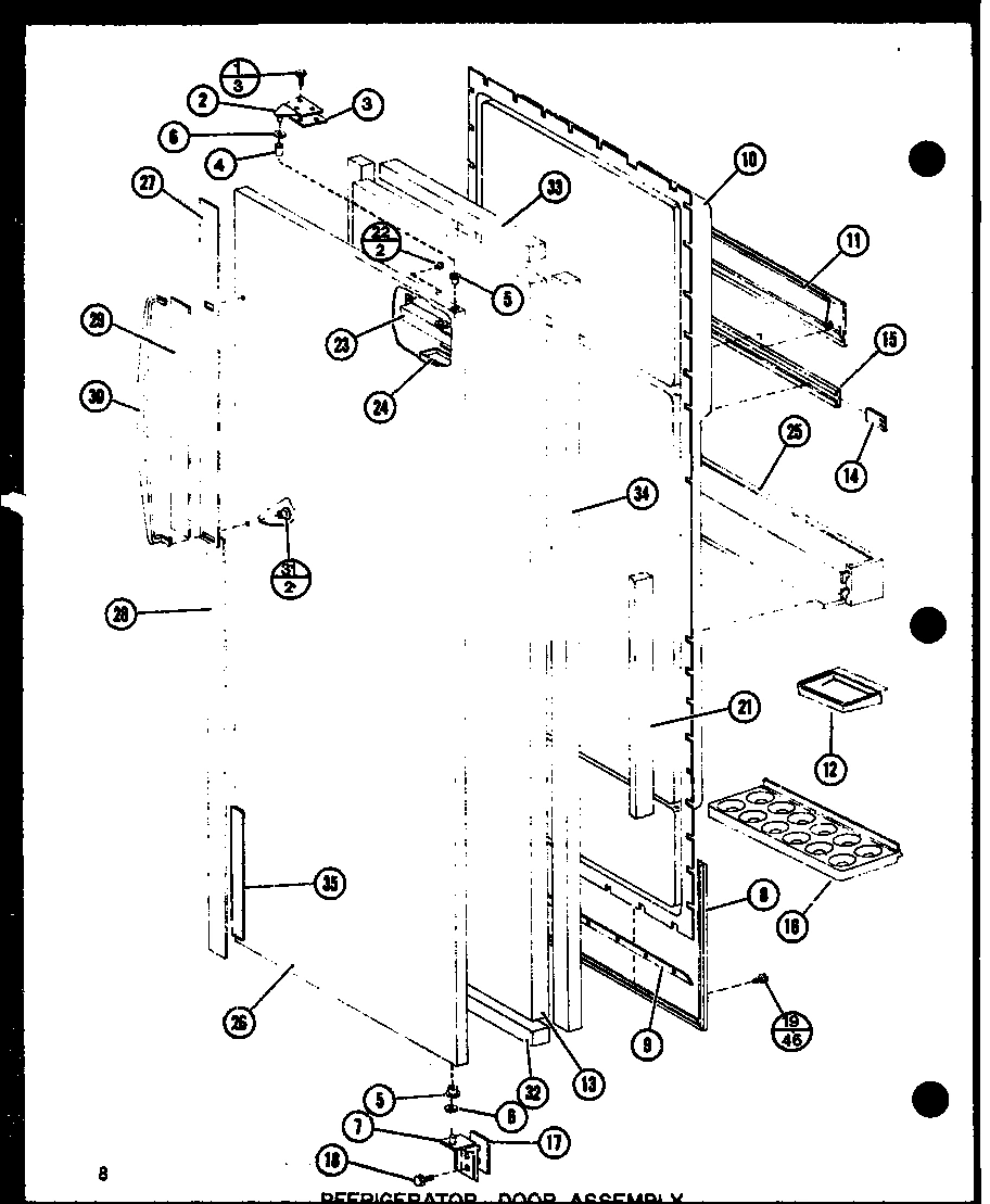 09 - REF DOOR ASSY