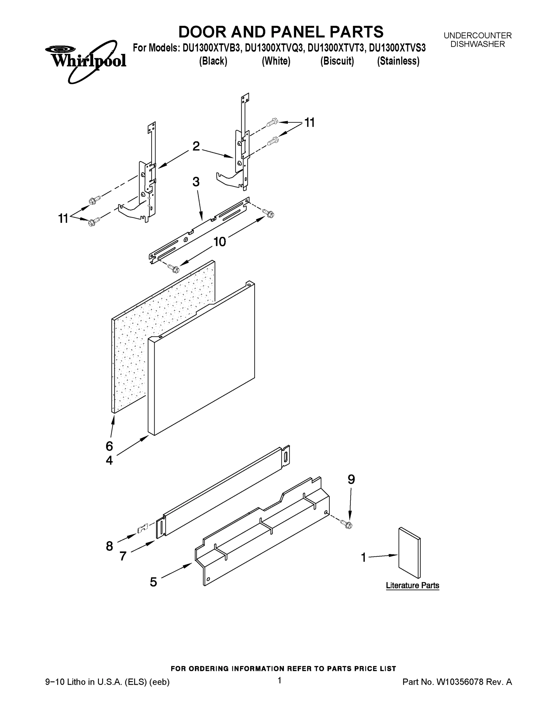 01 - DOOR AND PANEL PARTS