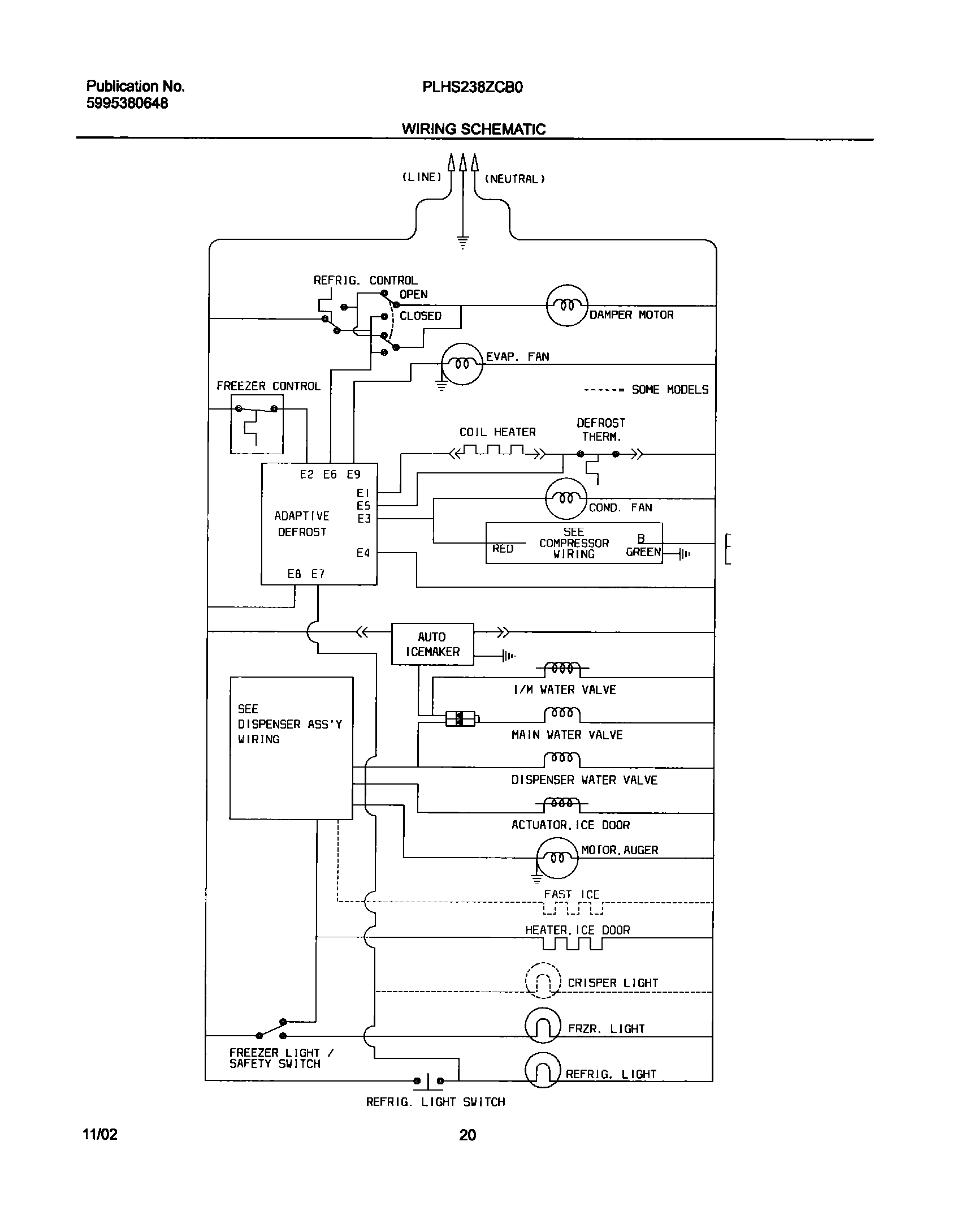 20 - WIRING SCHEMATIC