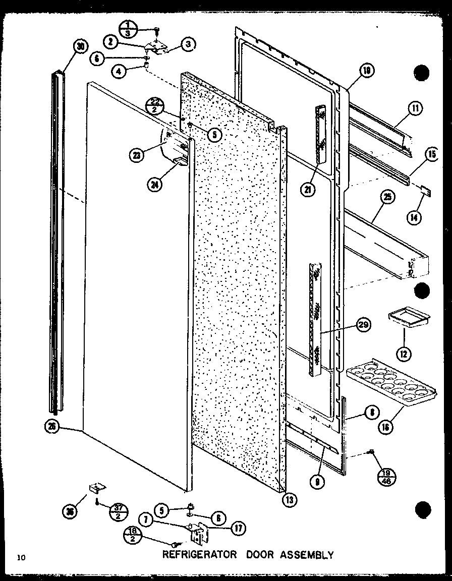 11 - REF DOOR ASSY