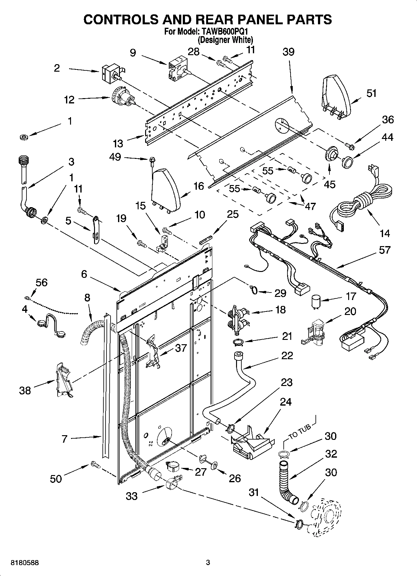 02 - CONTROL AND REAR PANEL PARTS