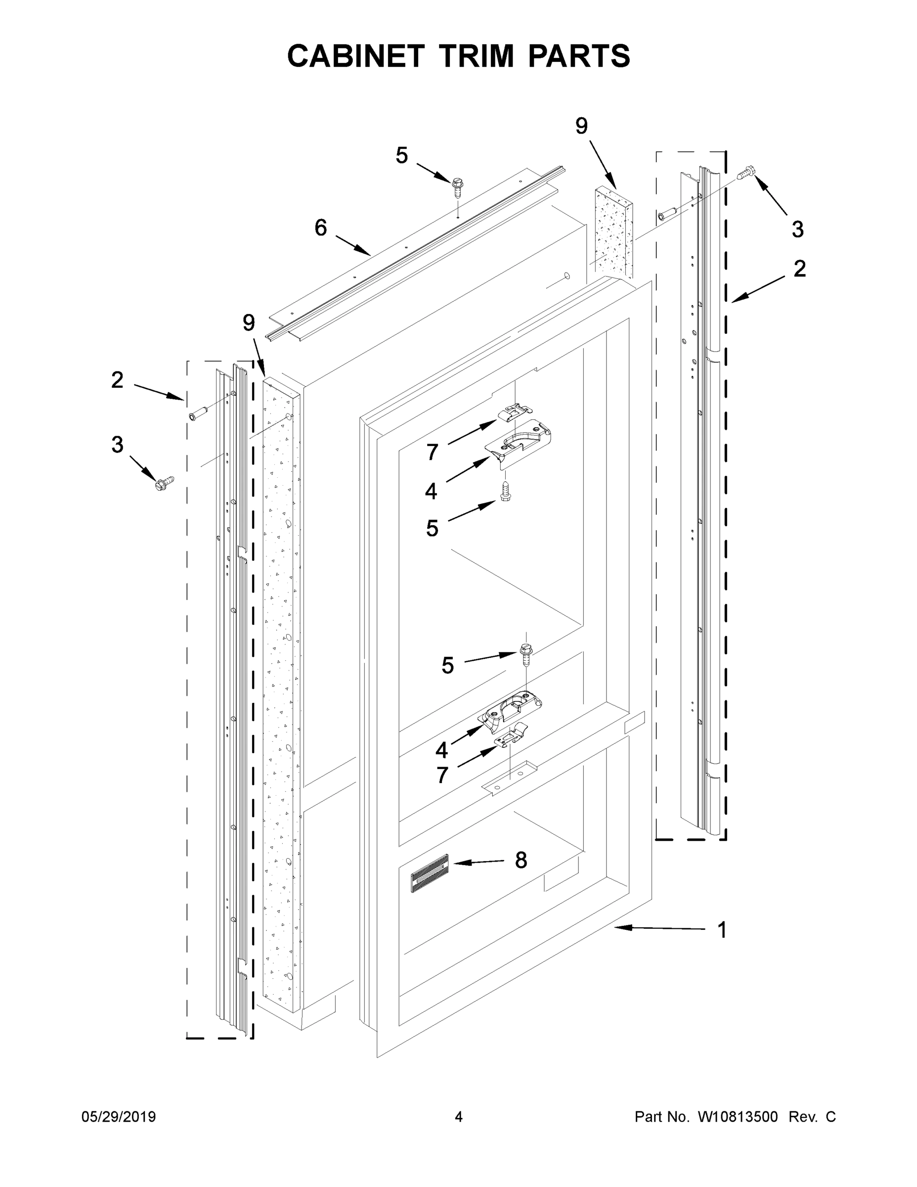 03 - CABINET TRIM PARTS