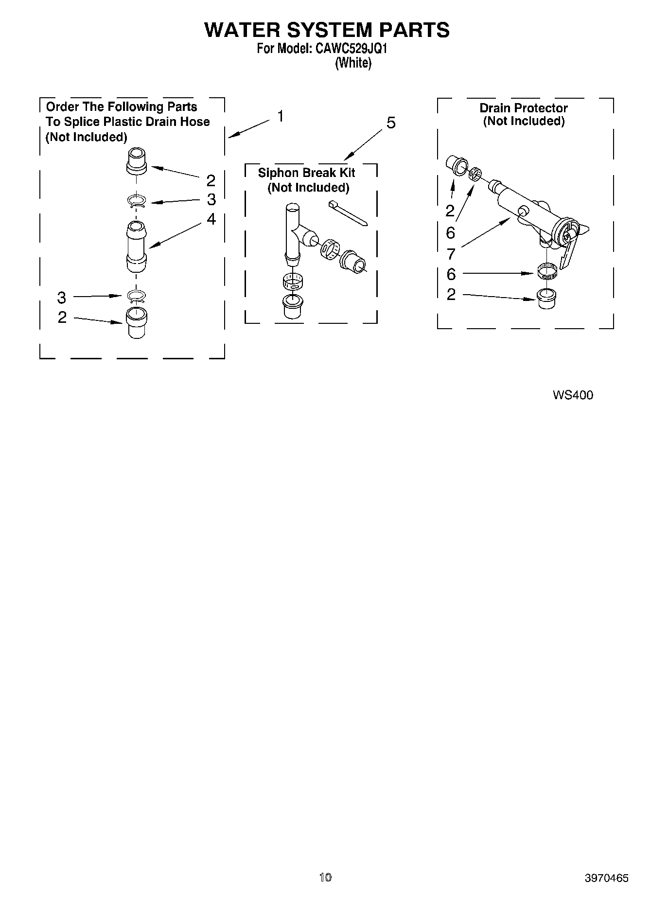 07 - WATER SYSTEM PARTS