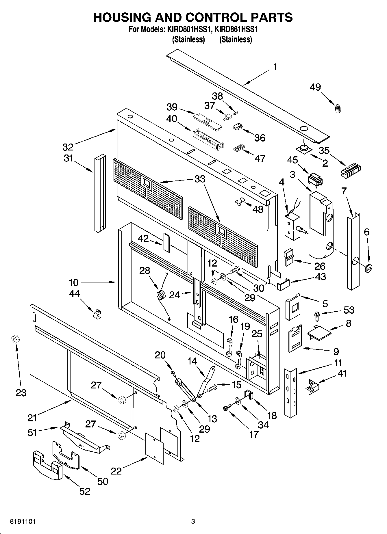 02 - HOUSING AND CONTROL PARTS