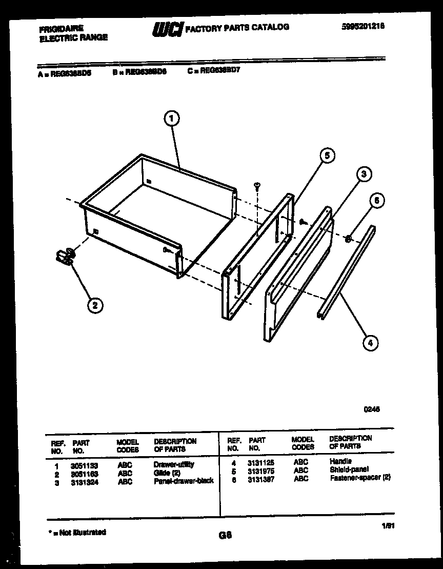 08 - DRAWER PARTS
