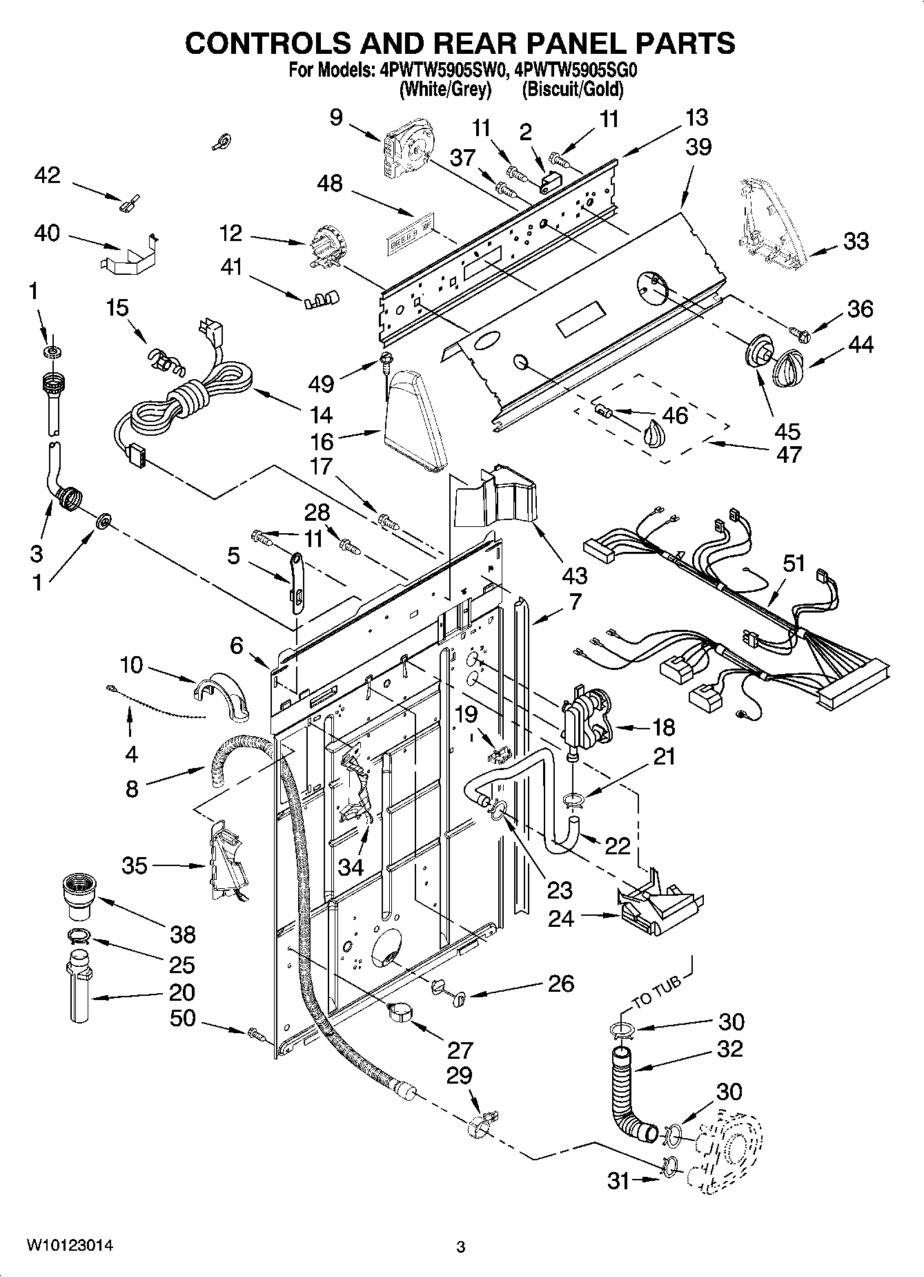 02 - CONTROLS AND REAR PANEL PARTS