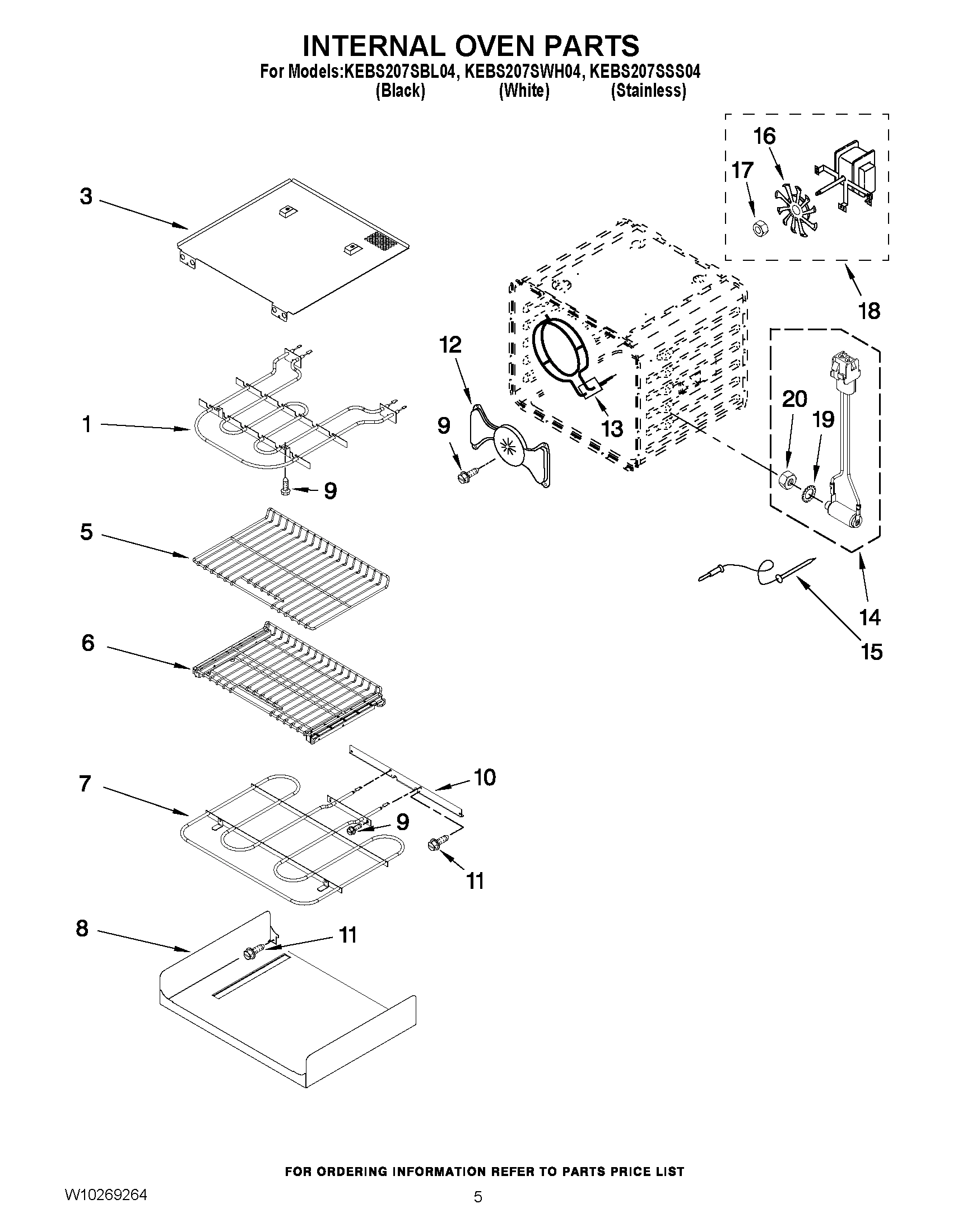 04 - INTERNAL OVEN PARTS