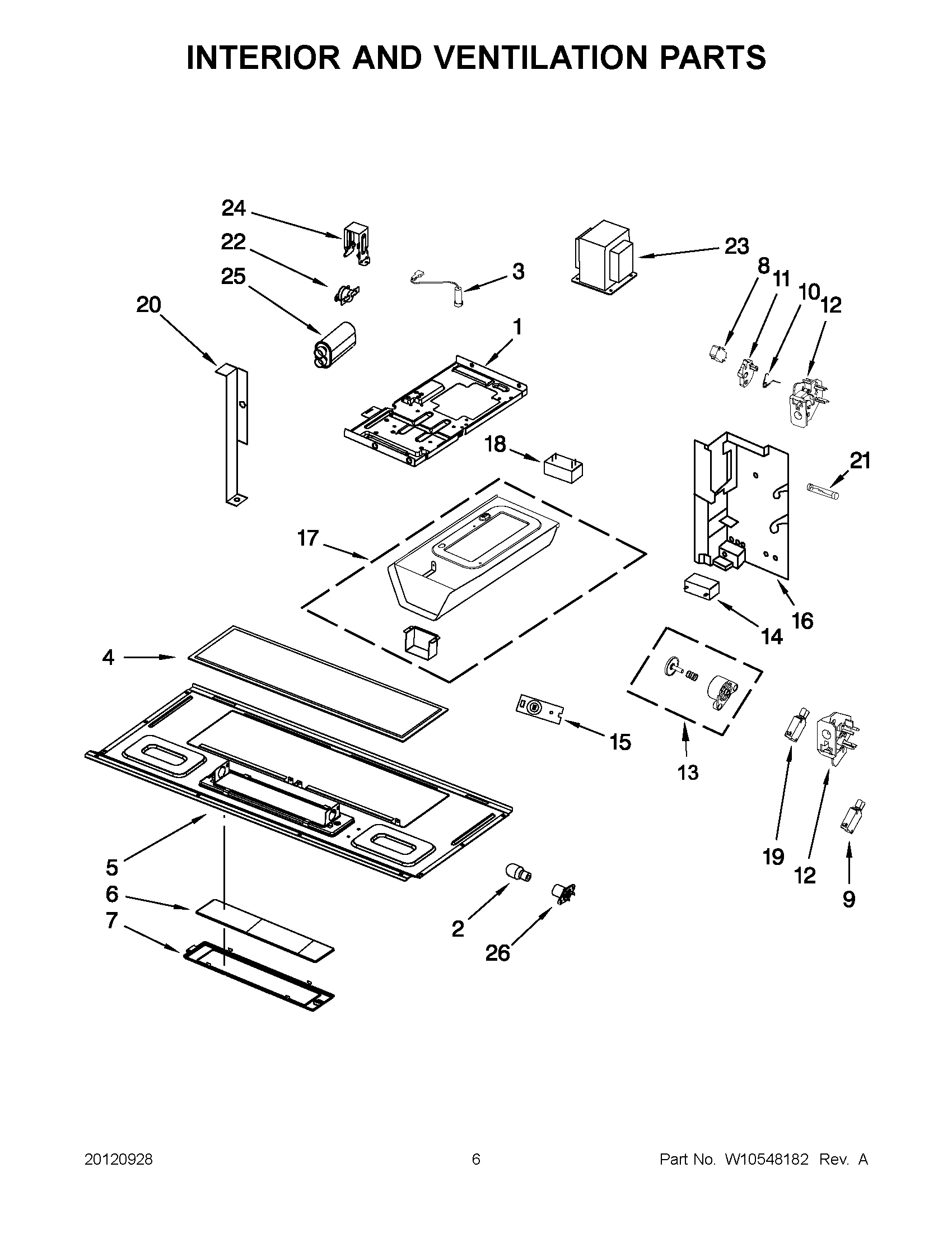 03 - INTERIOR AND VENTILATION PARTS
