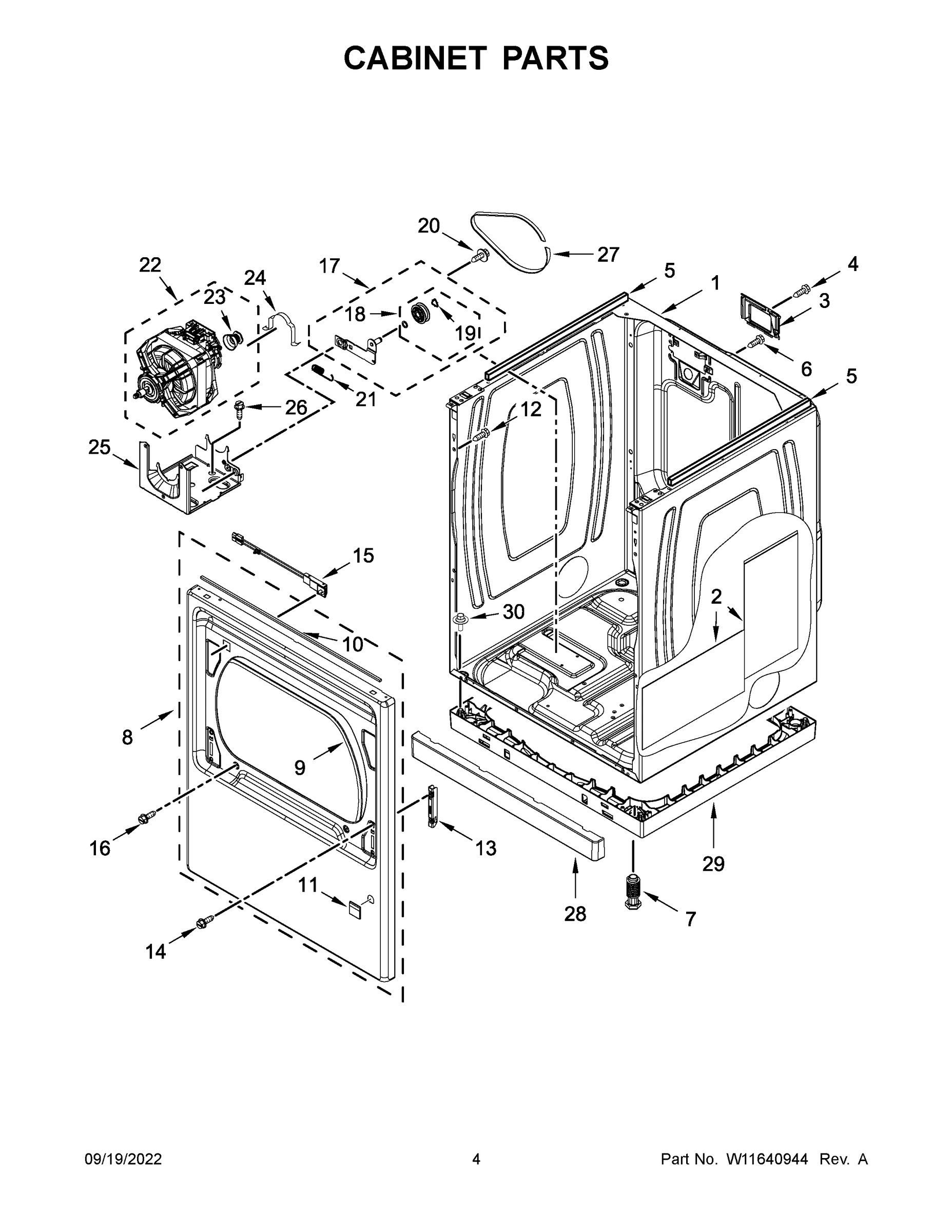 03 - CABINET PARTS