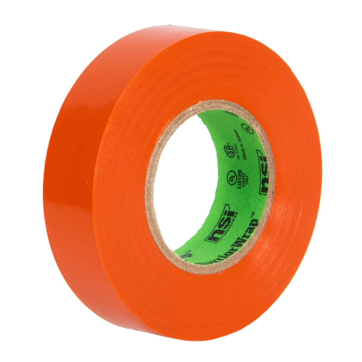 menigte doe niet Verouderd General Use Orange Vinyl Electrical Tape, 7mil, 60ft Long - NSI Industries
